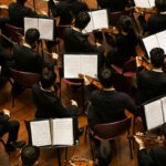 Orkest als illustratie bij de filmmuziek van John Williams